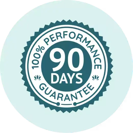 90 Days Money Back Guarantee